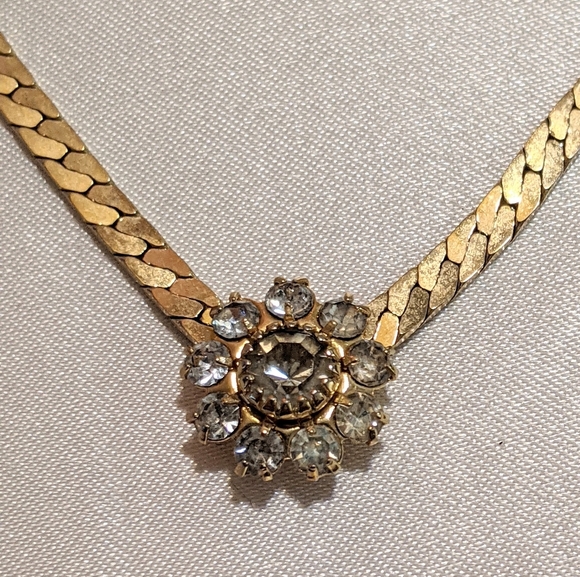 Park Lane Gold and Silver 16” Choker Necklace - Picture 1 of 10